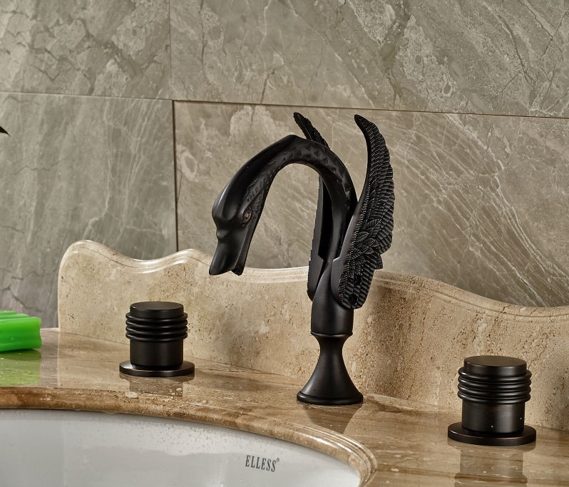 Savona-Oil-Rubbed-Bronze-Dual-Handle-Swan-Shaped